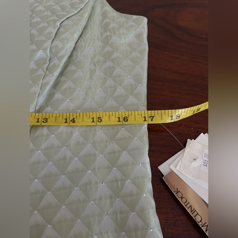 VTG NWT $88 Scott McClintock 14 Large Millennium 2000 Diamond pattern Top Shirt - Picture 8 of 9